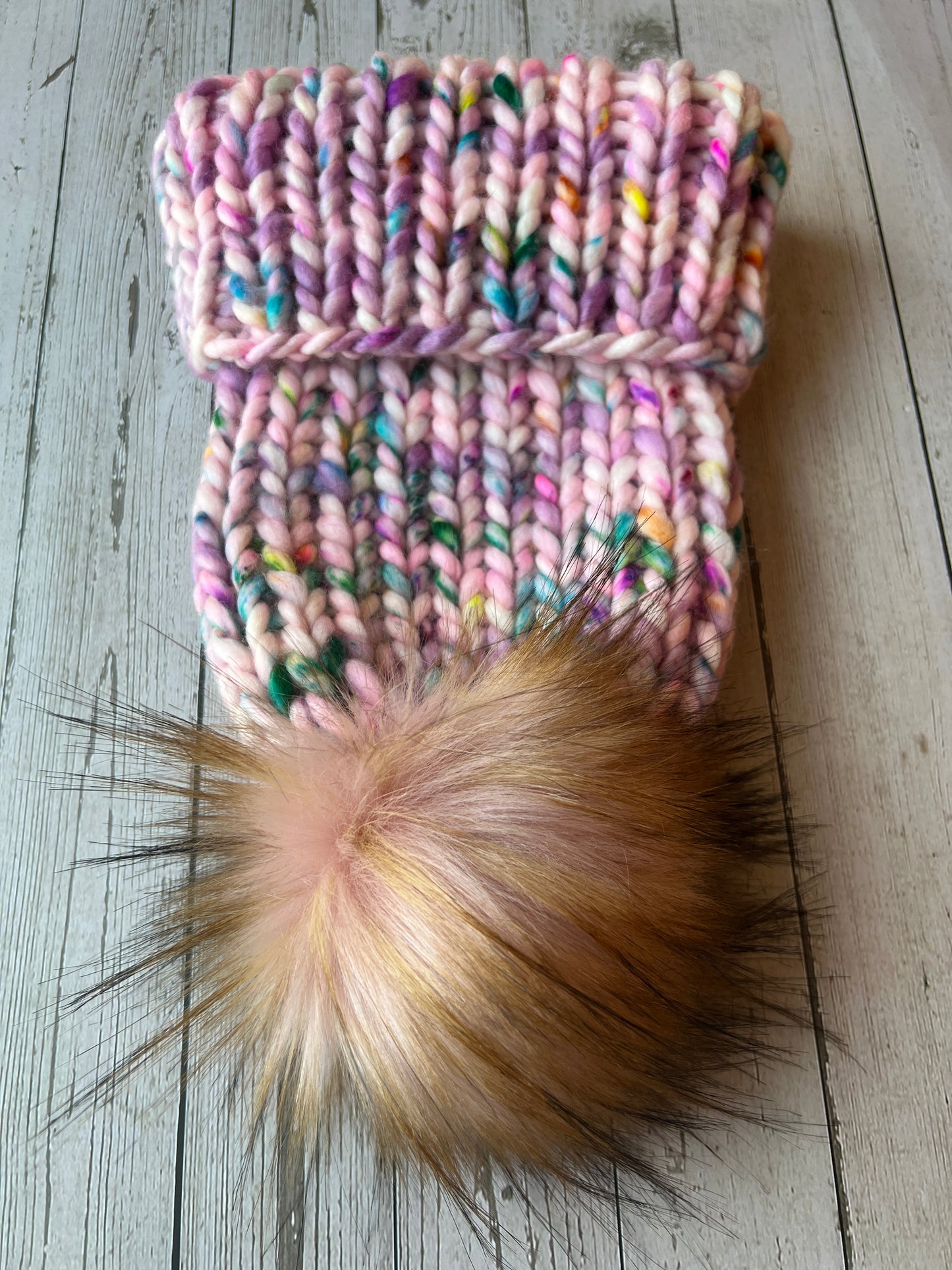 100% Merino Wool Knit Hat | Classic Folded-Brim Beanie