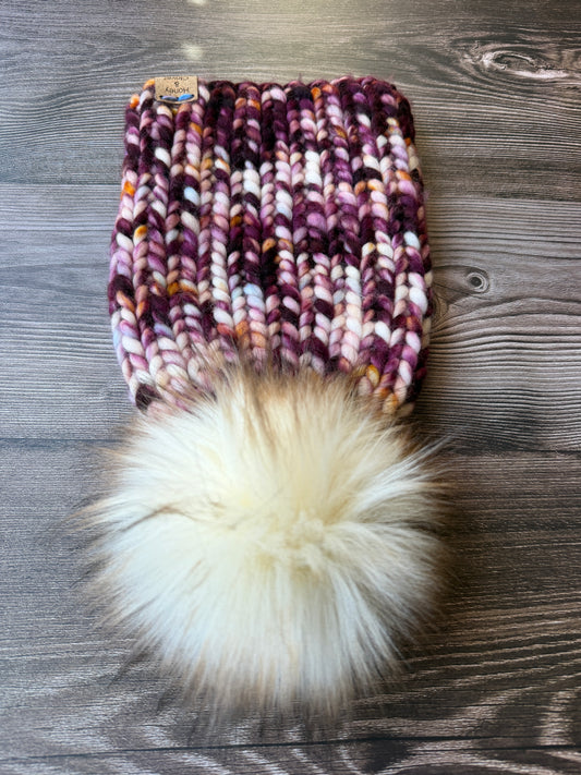 100% Merino Wool Knit Hat | Classic Beanie – Fits Ages 3 to Adult