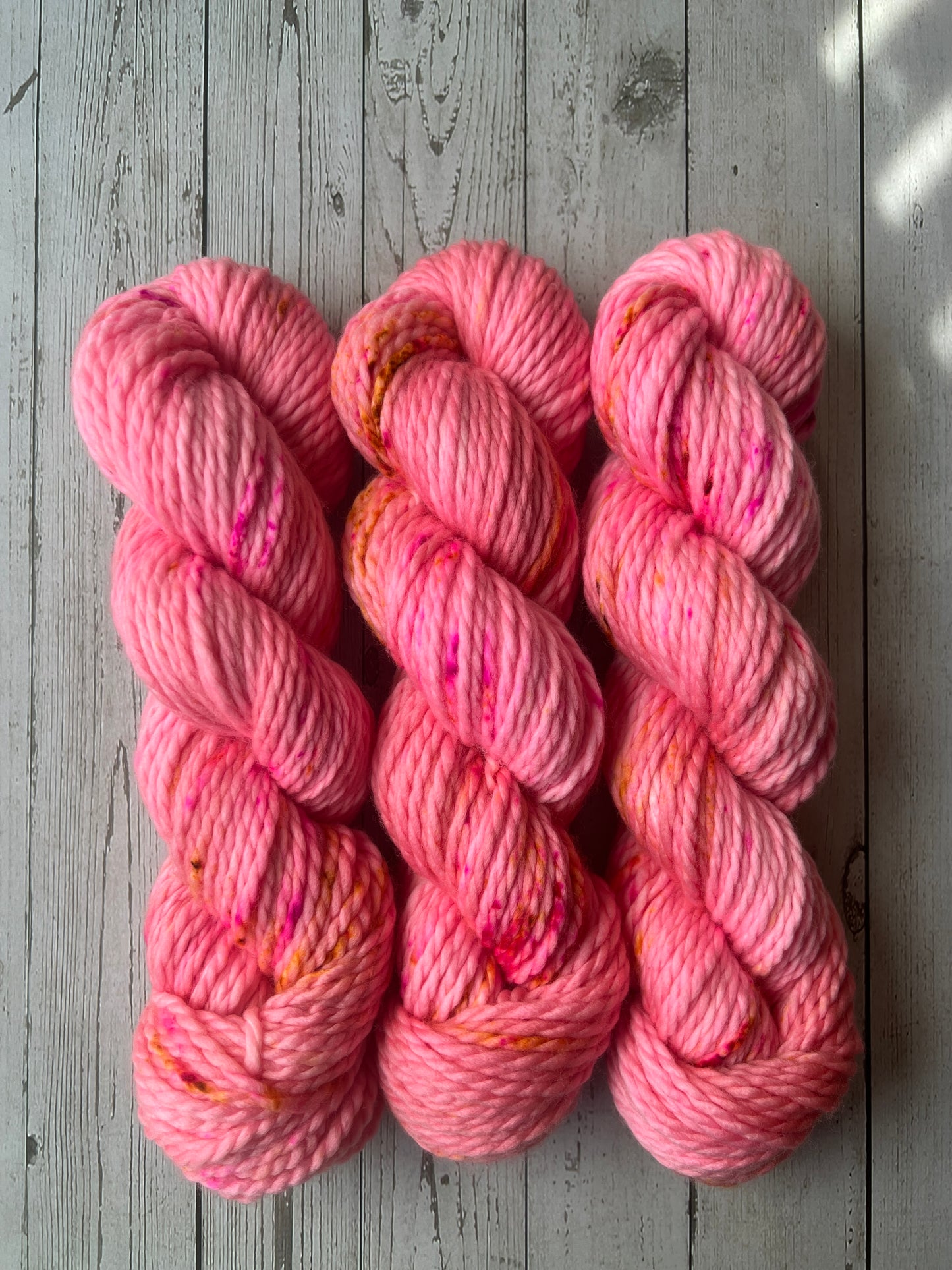 READY TO SHIP | Light Super Bulky - Pink Sherbert