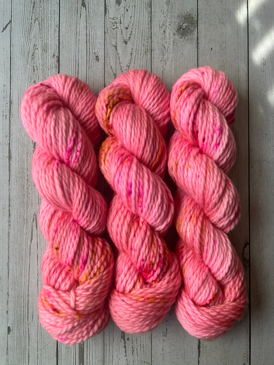 READY TO SHIP | Light Super Bulky - Pink Sherbert