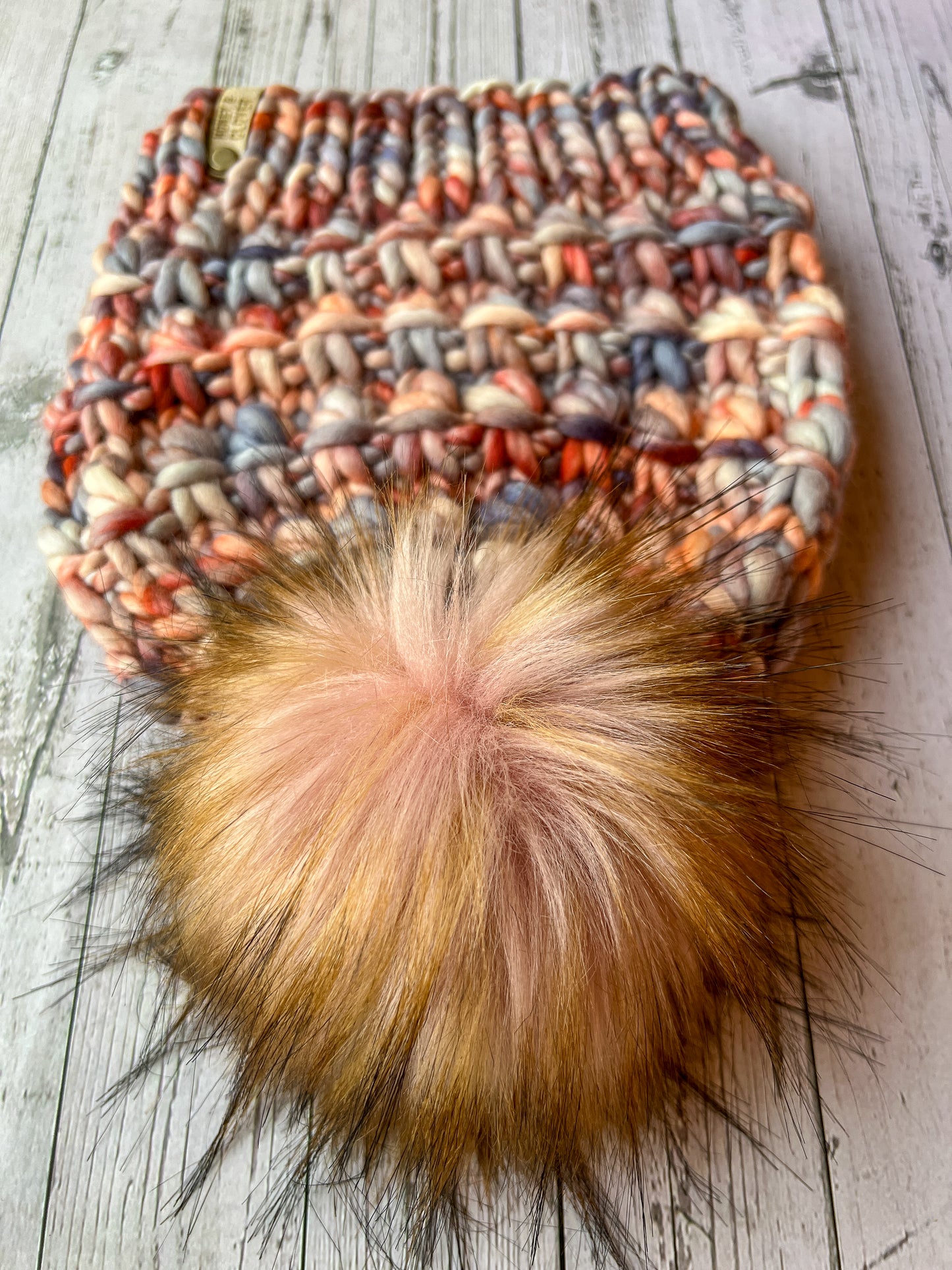 100% Merino Wool Knit Hat | Abalone Beanie