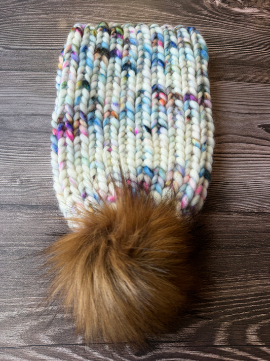 100% Merino Wool Knit Hat | Classic Beanie – Fits Ages 3 to Adult