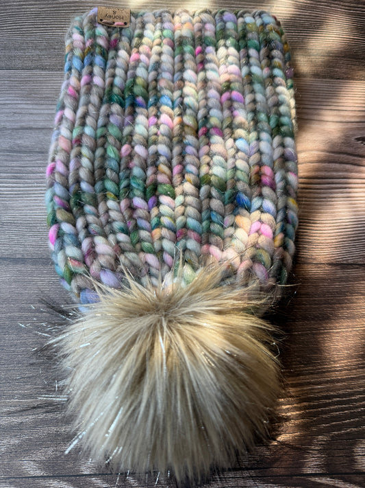 100% Merino Wool Knit Hat | Classic Beanie – Fits Ages 3 to Adult