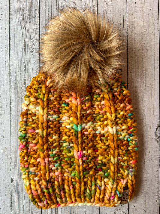 100% Merino Wool Knit Cowl & Beanie Set