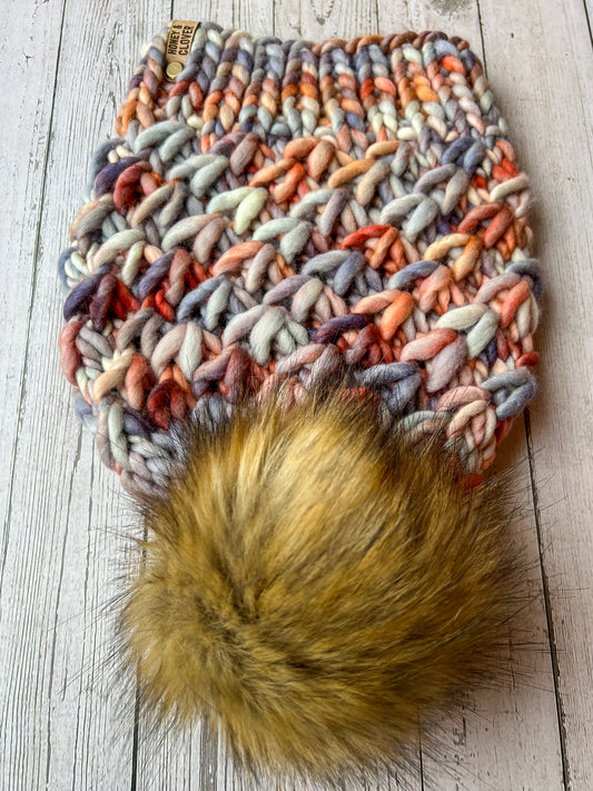 100% Merino Wool Knit Beanie | Crush Hat