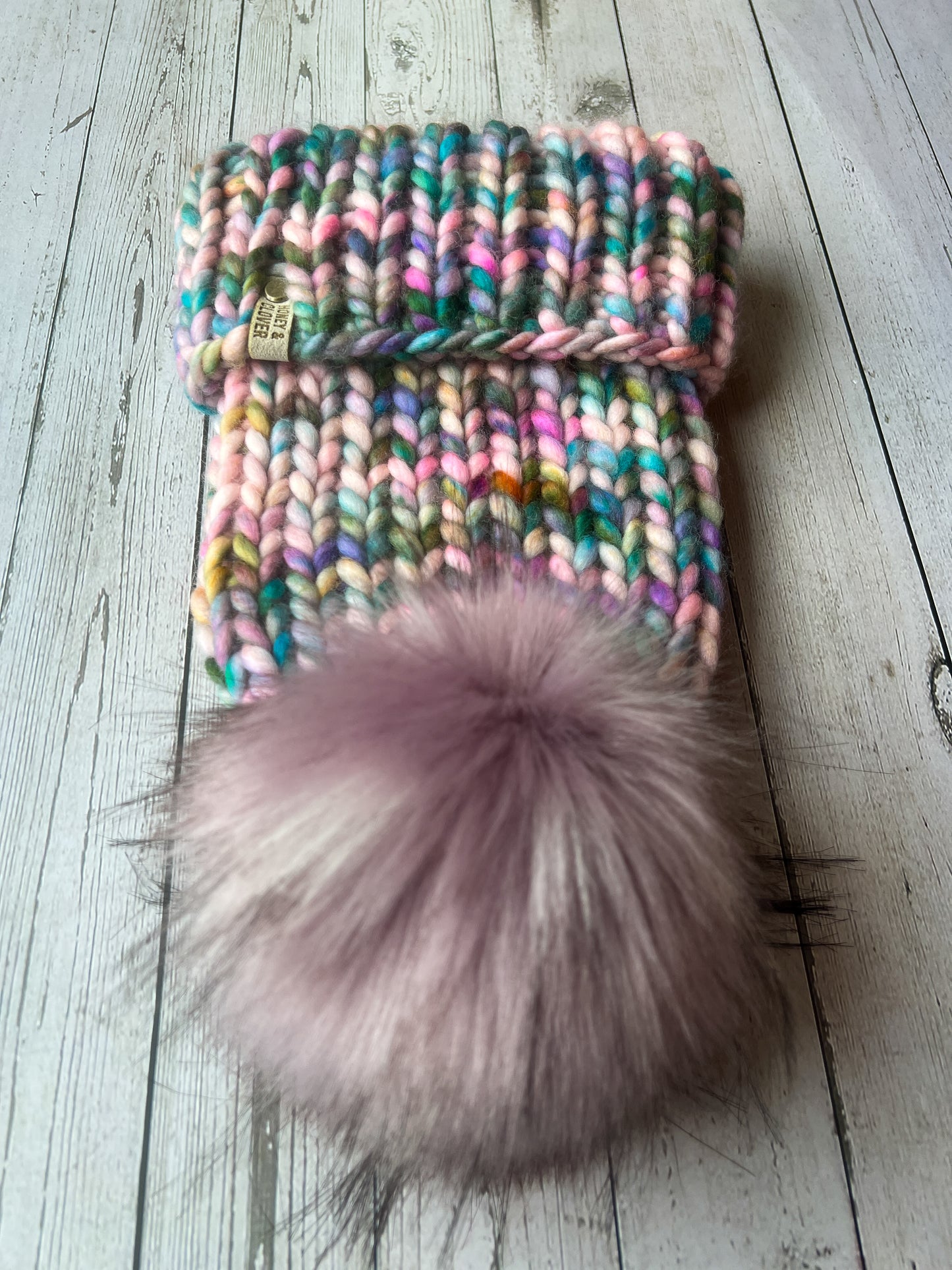 100% Merino Wool Knit Hat | Classic Folded-Brim Beanie