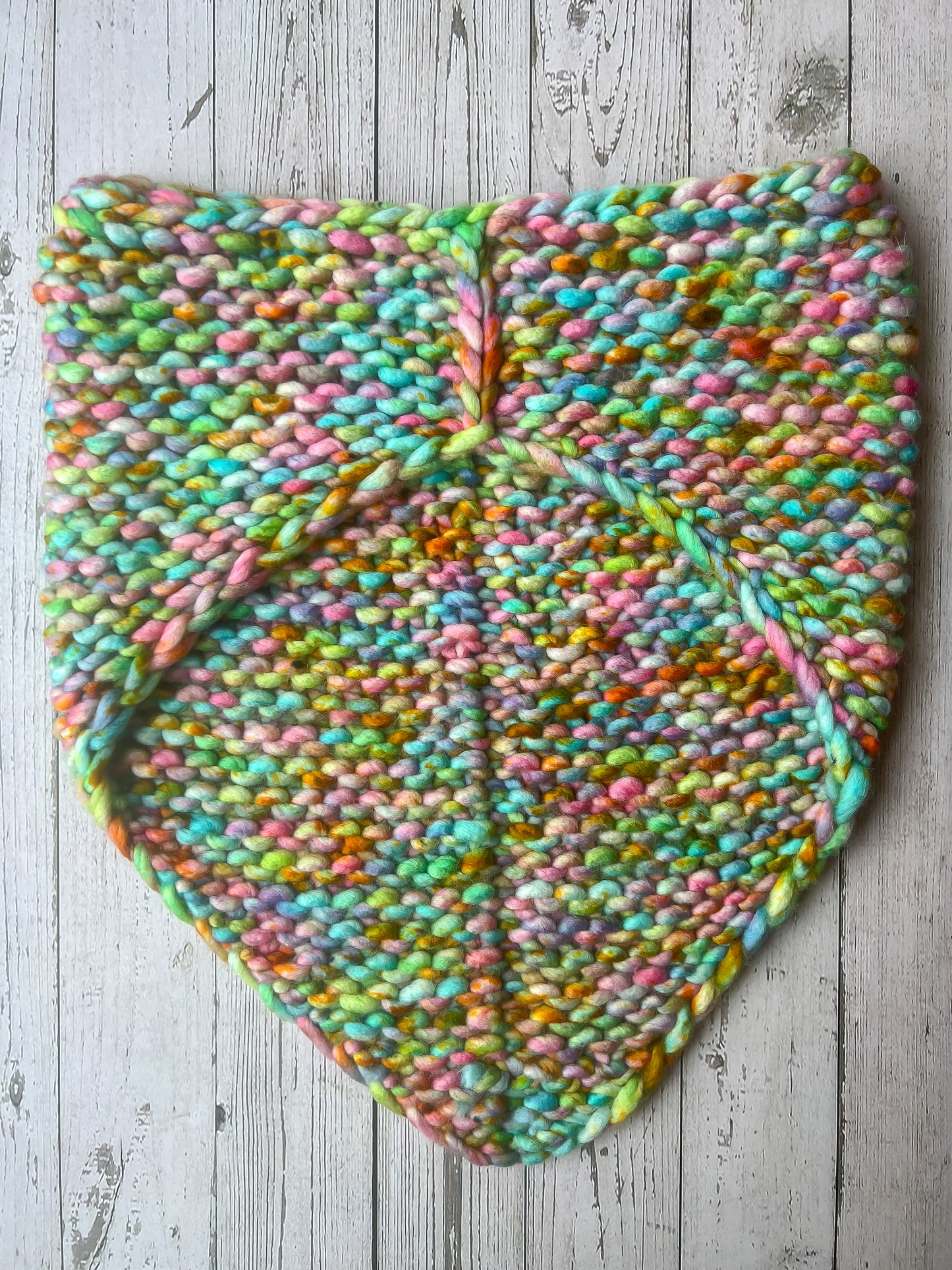 100% Merino Wool Knit Cowl & Beanie Set