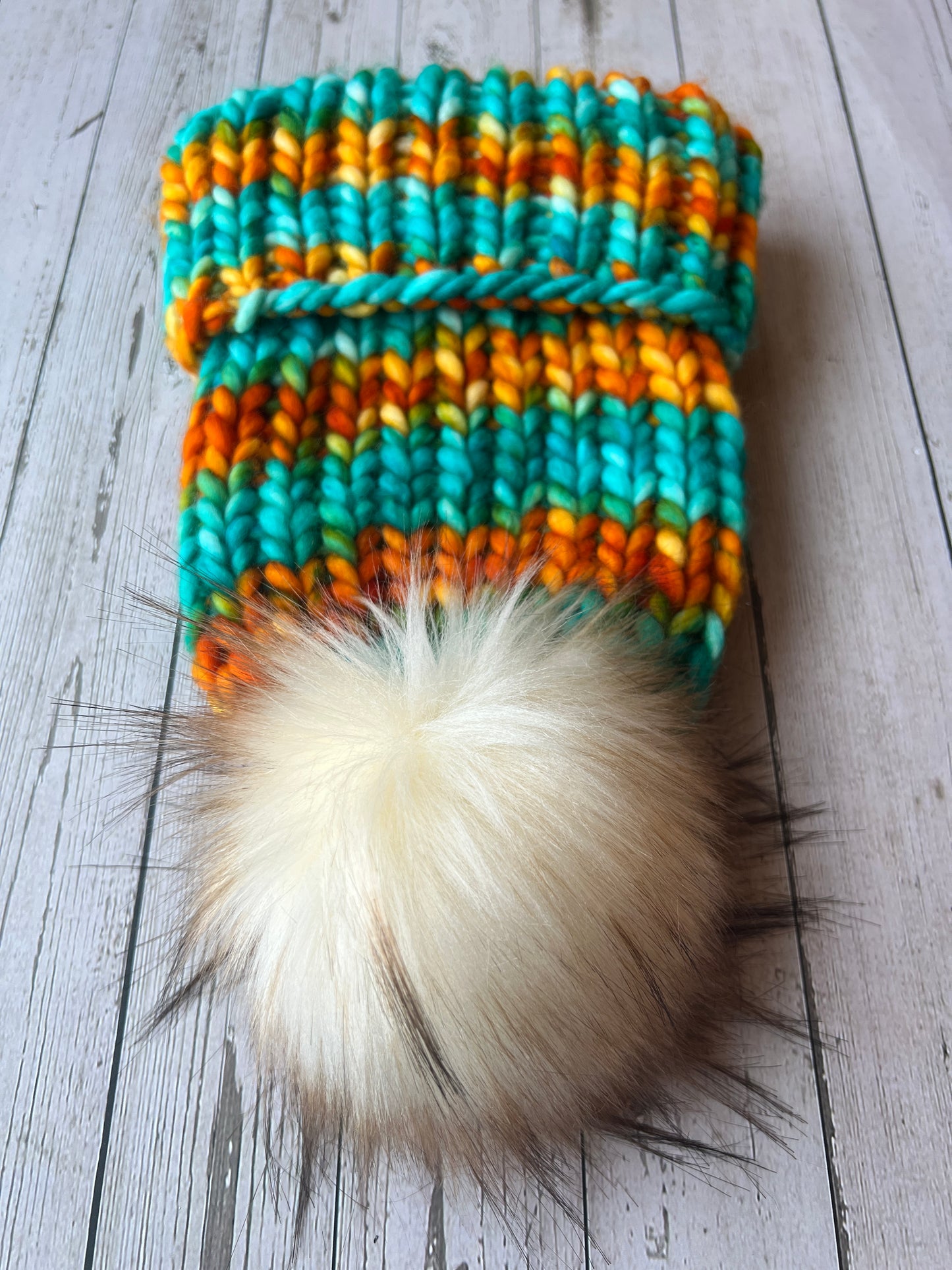 100% Merino Wool Knit Hat | Classic Folded-Brim Beanie