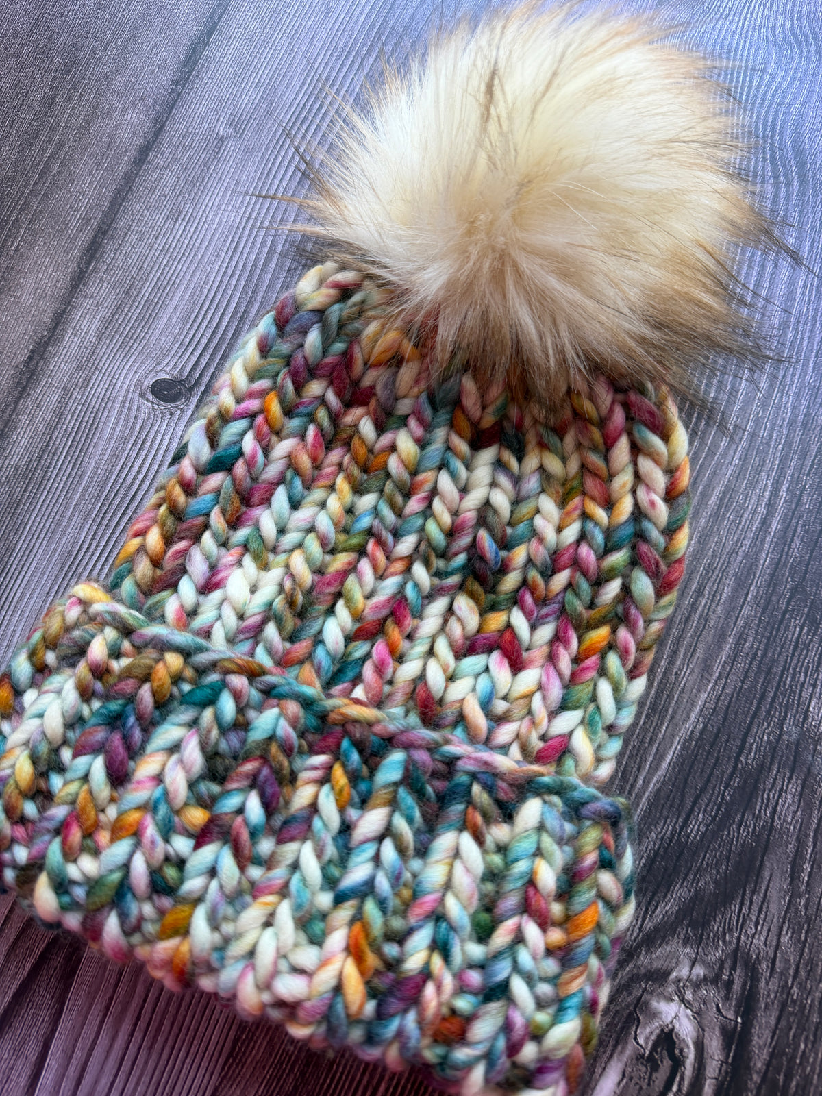 100% Merino Wool Knit Hat | Classic Folded-Brim Beanie