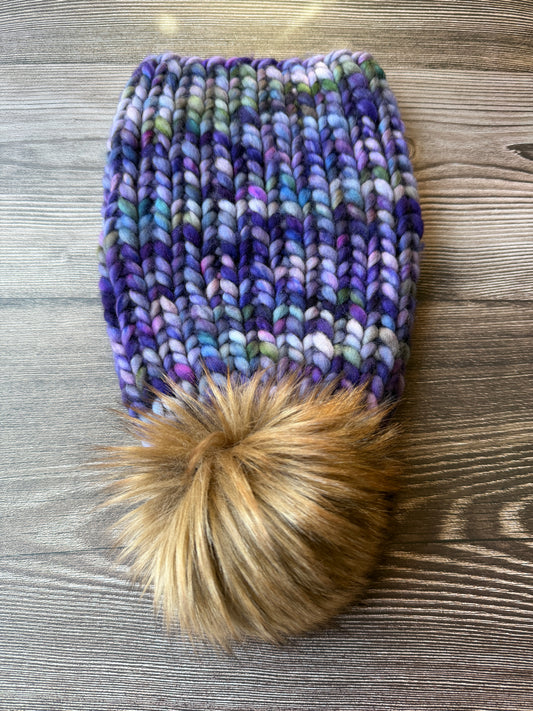 100% Merino Wool Knit Hat | Classic Beanie – Fits Ages 3 to Adult