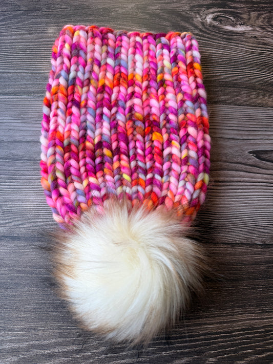 100% Merino Wool Knit Hat | Classic Beanie – Fits Ages 3 to Adult