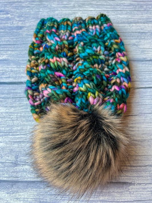 100% Merino Wool Knit Hat | Twistercane Beanie