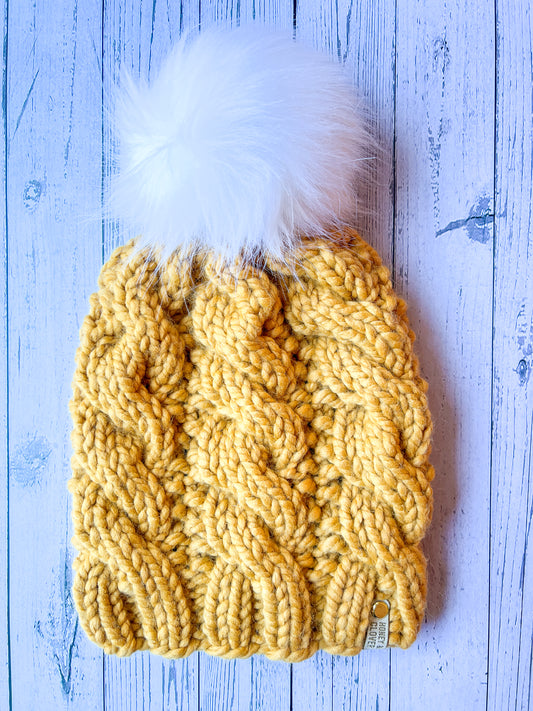 Wool Blend Knit Hat | Twistercane Beanie
