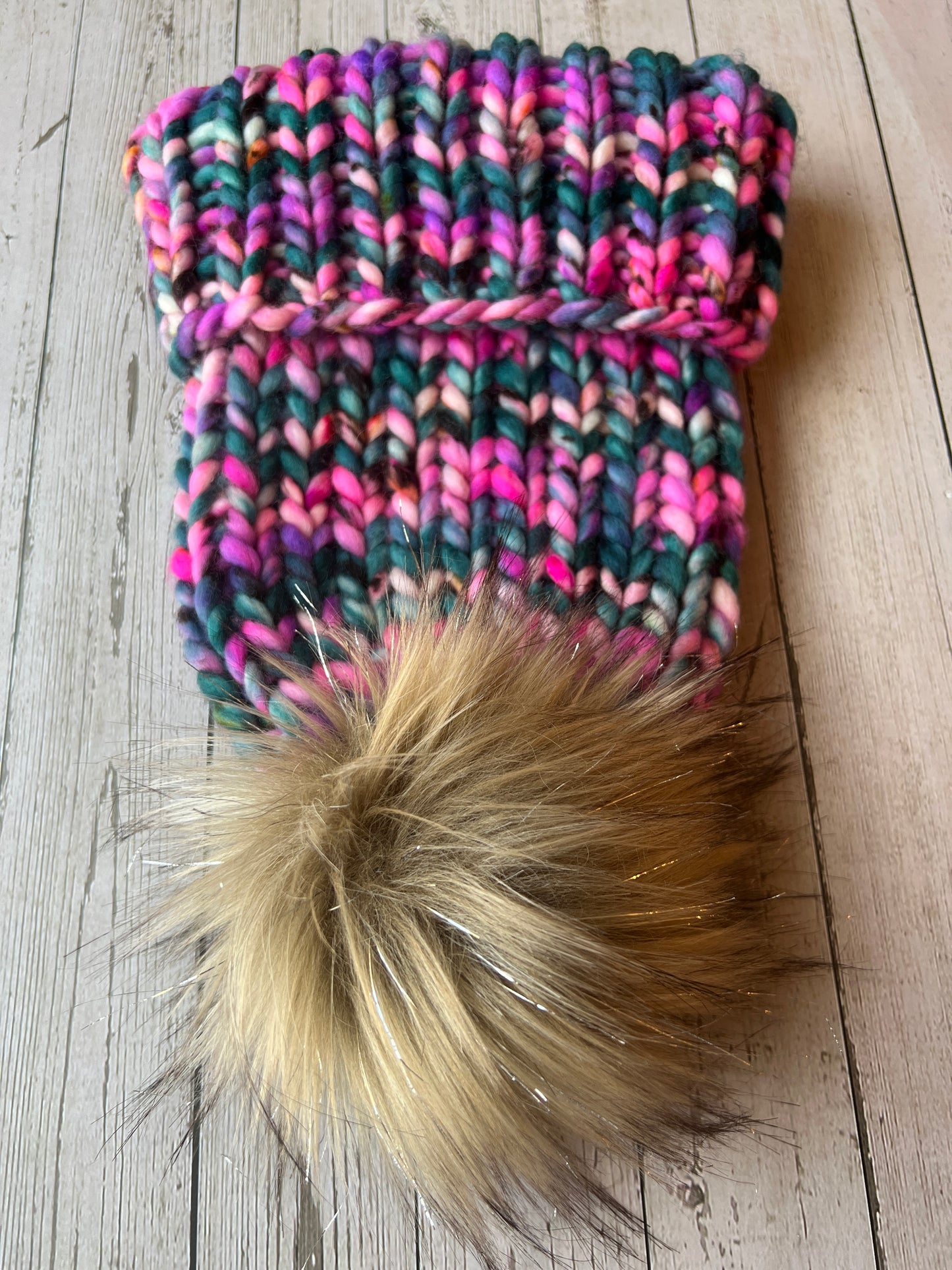 100% Merino Wool Knit Hat | Classic Folded-Brim Beanie