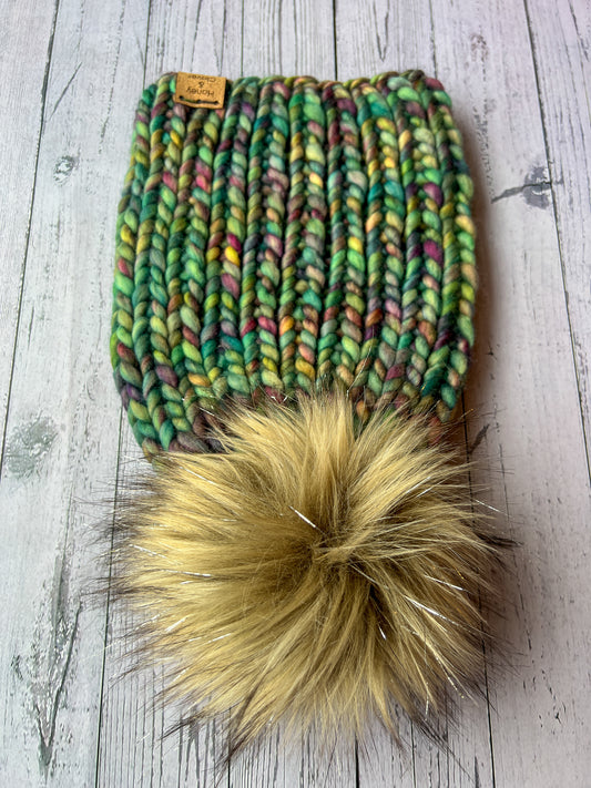 100% Merino Wool Knit Hat | Classic Beanie – Fits Ages 3 to Adult