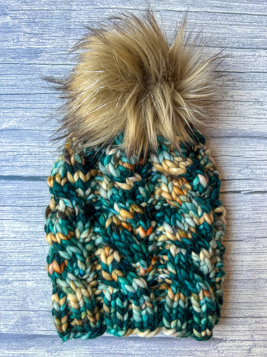 100% Merino Wool Knit Hat | Twistercane Beanie