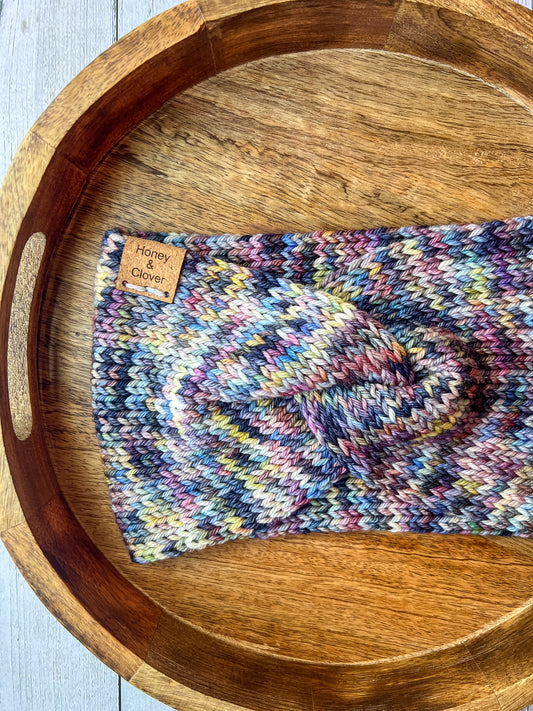 Knit Headband/Ear warmer | Twist Headband