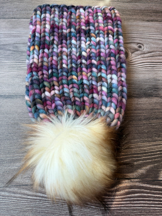 100% Merino Wool Knit Hat | Classic Beanie – Fits Ages 3 to Adult