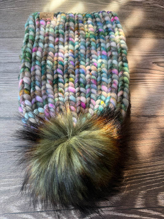 100% Merino Wool Knit Hat | Classic Beanie – Fits Ages 3 to Adult