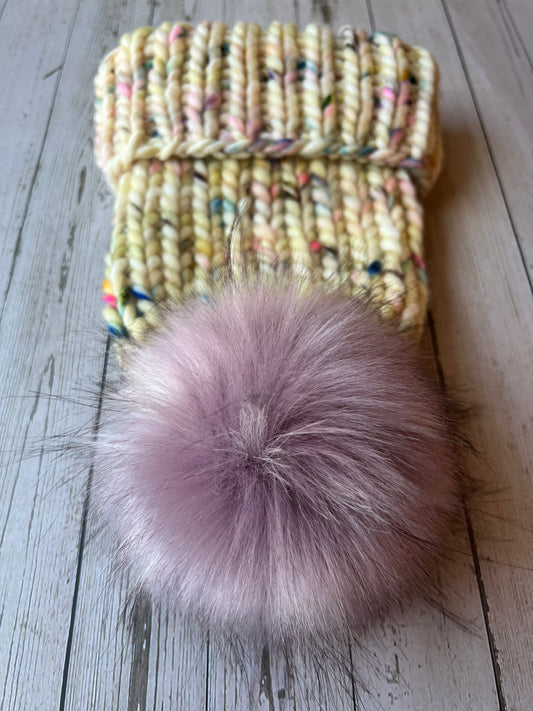 100% Merino Wool Knit Hat | Classic Folded-Brim Beanie