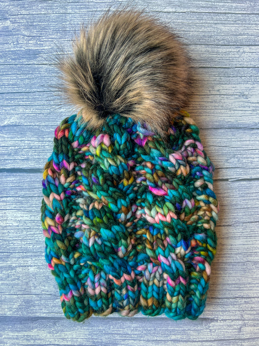 100% Merino Wool Knit Hat | Twistercane Beanie