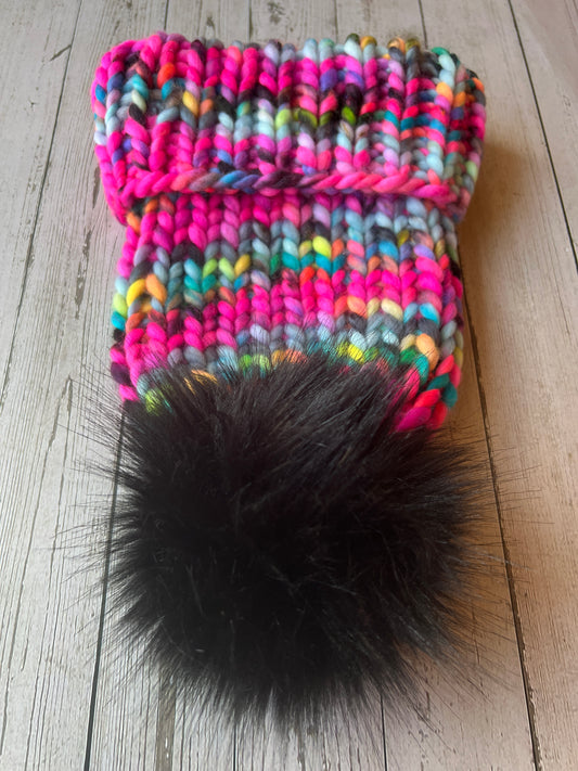 100% Merino Wool Knit Hat | Classic Folded-Brim Beanie