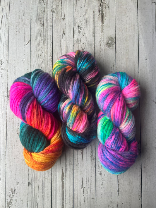 READY TO SHIP | Super Bulky - OOAK Chain Yarn