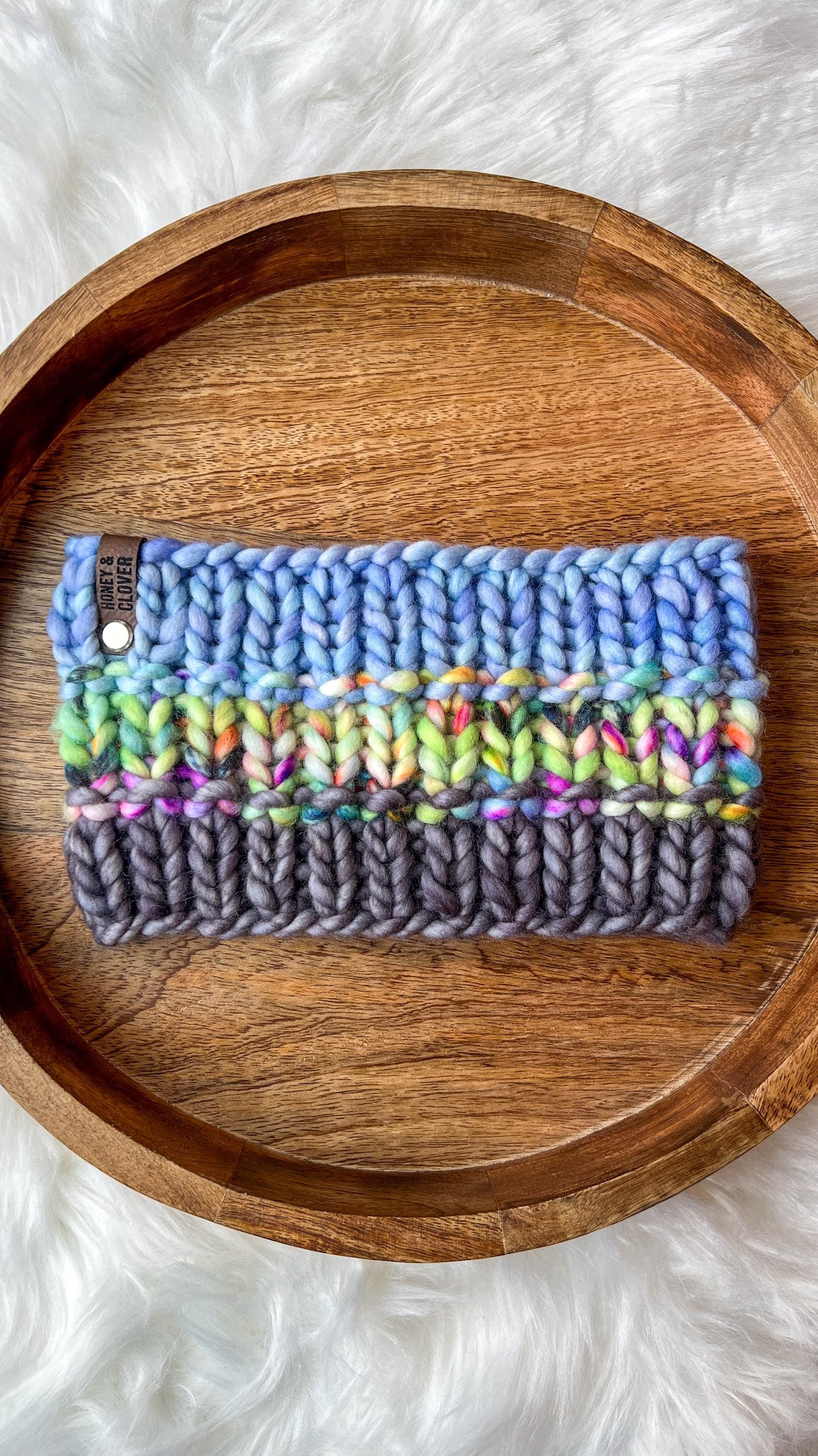 Handmade Merino Wool Knit Eco Headband/Ear warmer - Soft and Warm Knit Accessory