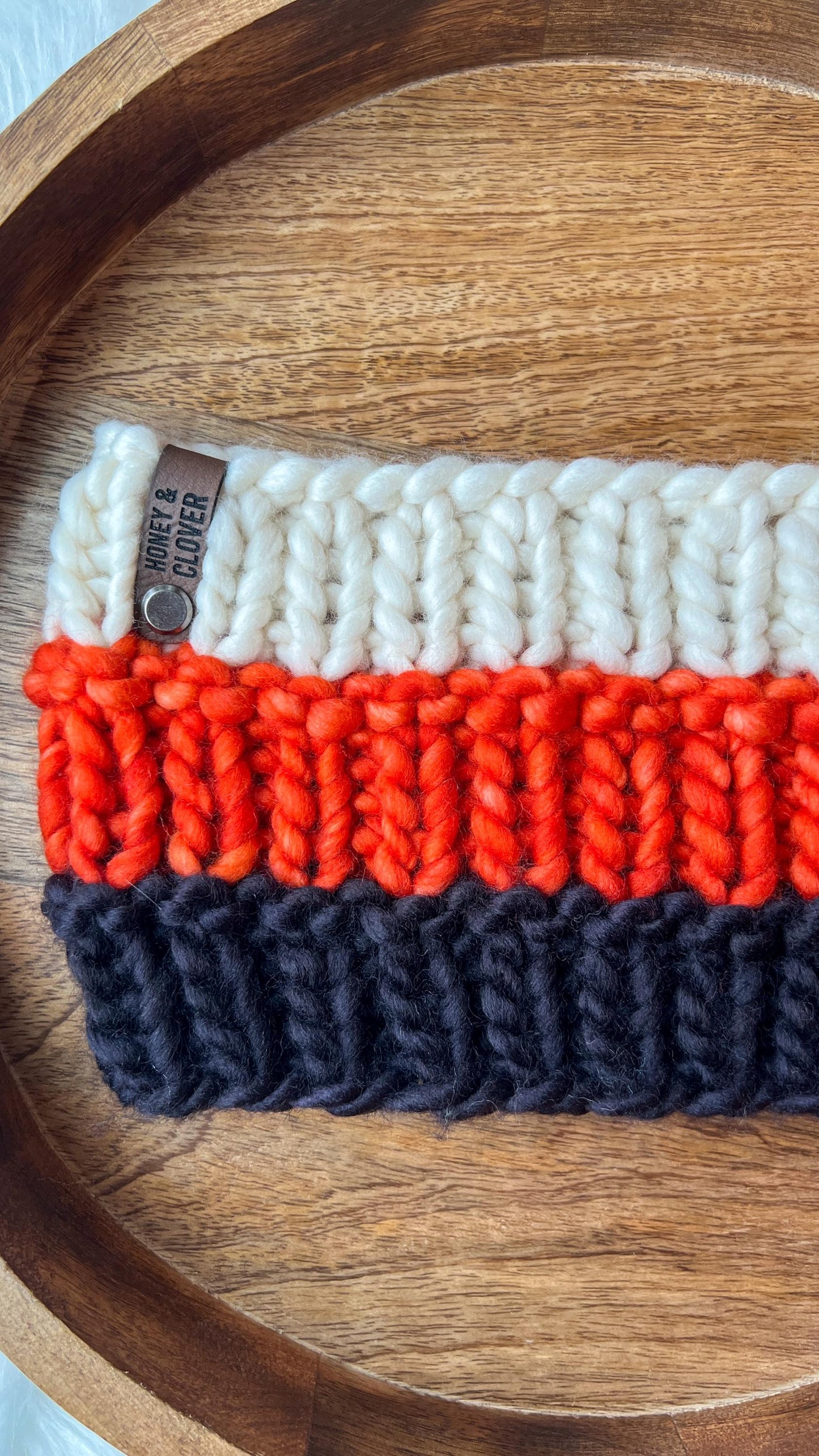 Handmade Merino Wool Knit Eco Headband/Ear warmer - Soft and Warm Knit Accessory