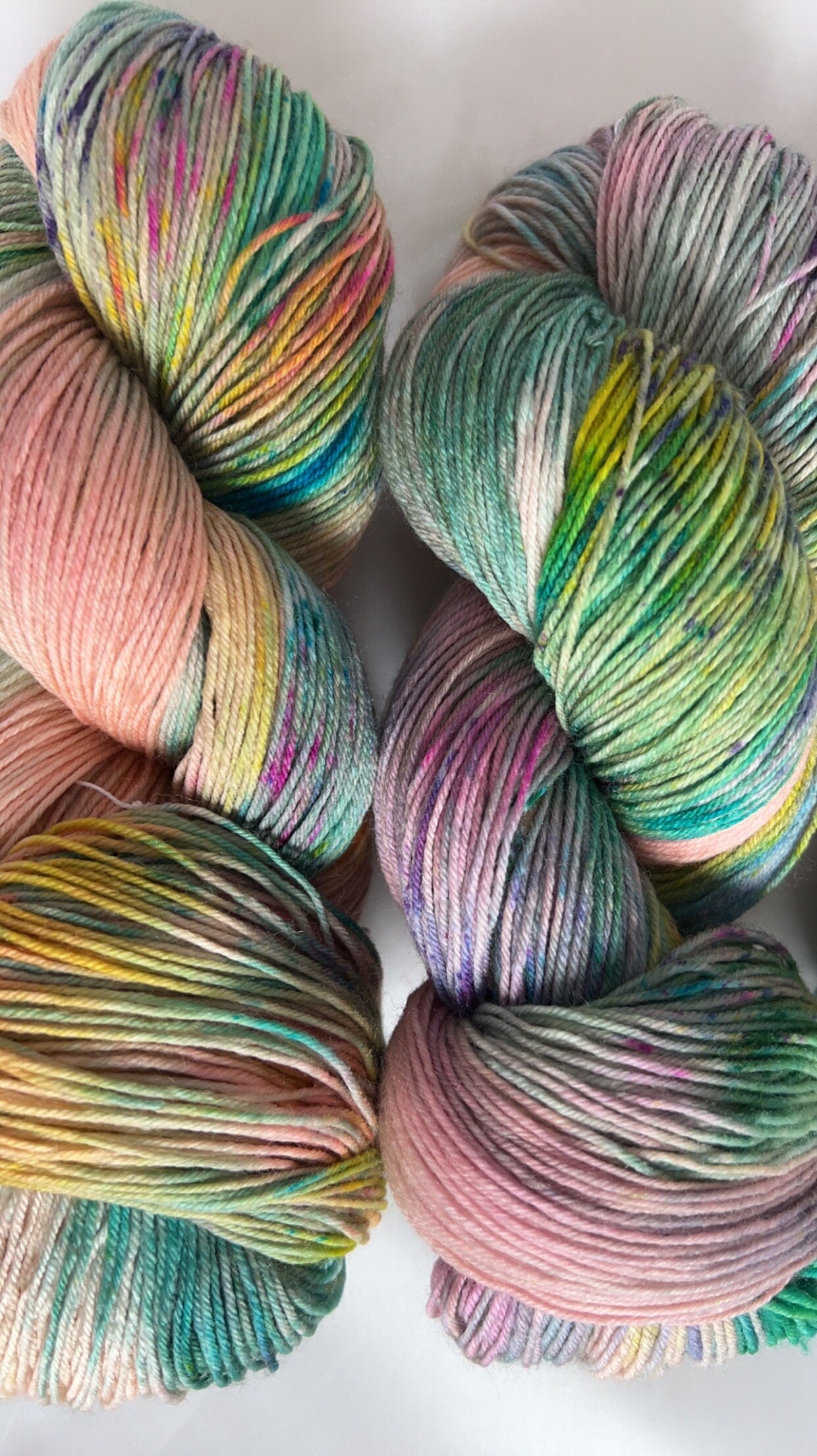 Hand-Dyed Merino Wool Yarn - Soft and Durable Yarn for Knitting and Crocheting | Indie Dyed Merino Wool | Fingering | Frat Party Punch