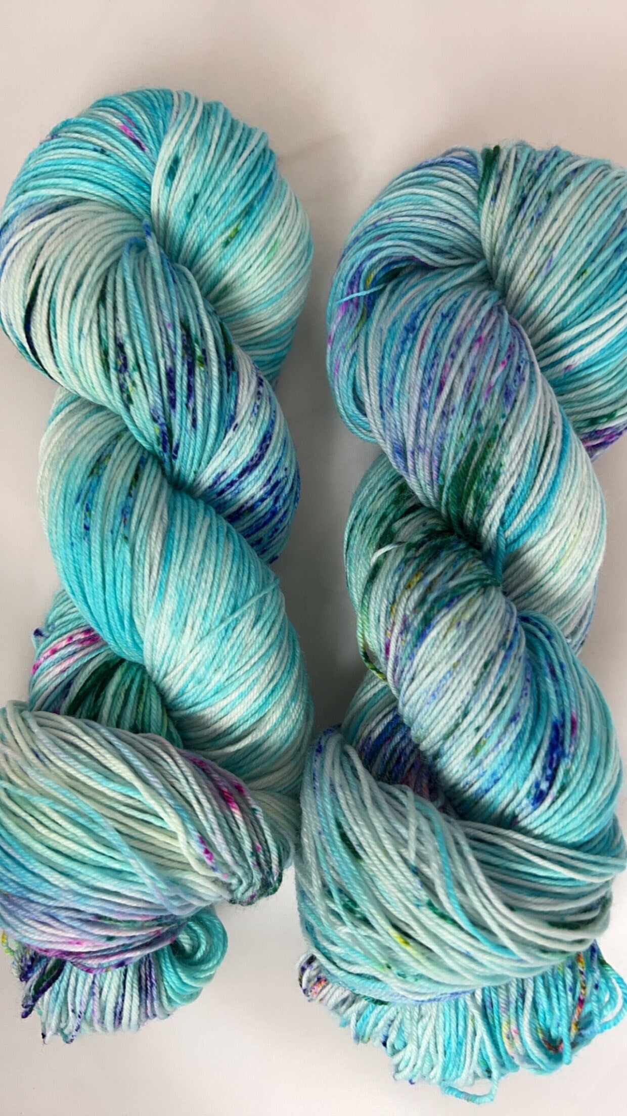 Hand-Dyed Merino Wool Yarn - Soft and Durable Yarn for Knitting and Crocheting | Indie Dyed Merino Wool | Fingering | Blue Bayou