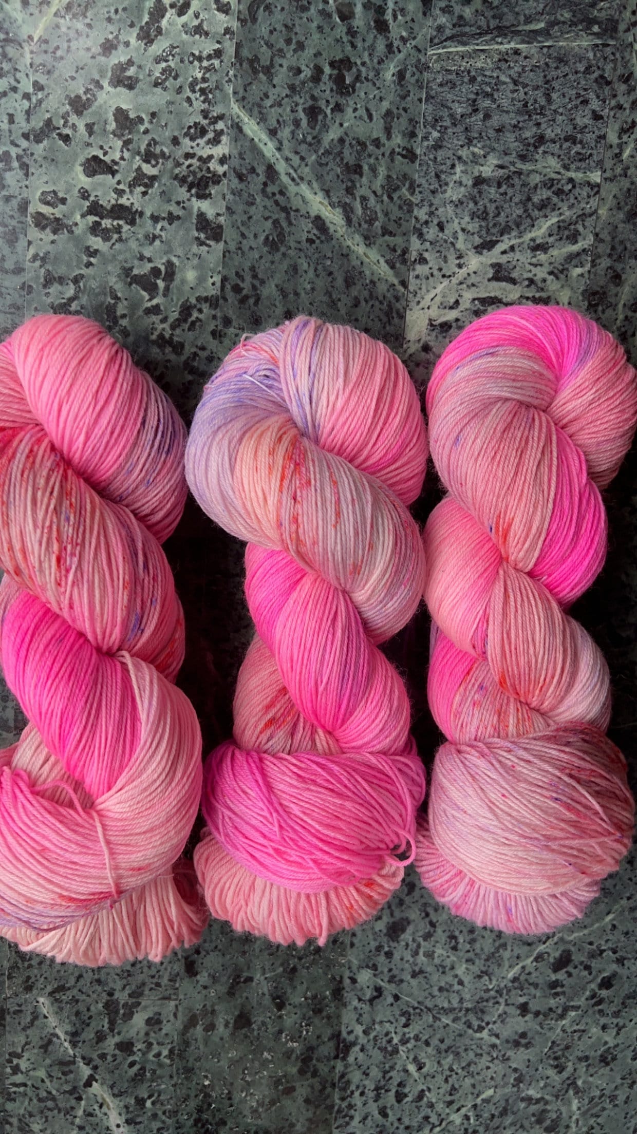 Hand-Dyed Merino Wool Yarn - Soft and Durable Yarn for Knitting and Crocheting | Indie Dyed Merino Wool | Fingering | Cupcake Frosting
