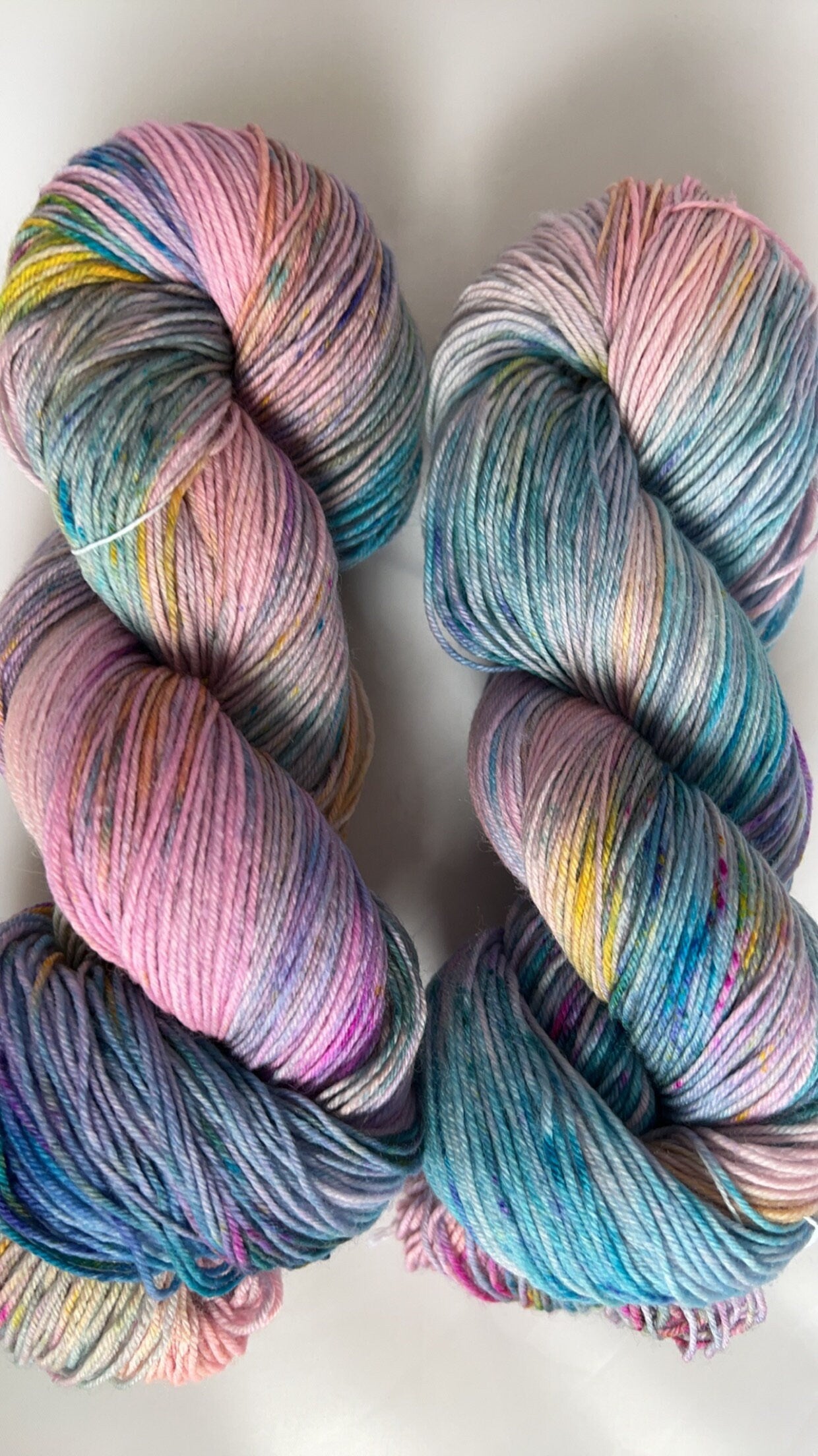 Hand-Dyed Merino Wool Yarn - Soft and Durable Yarn for Knitting and Crocheting | Indie Dyed Merino Wool | Fingering | Carnival
