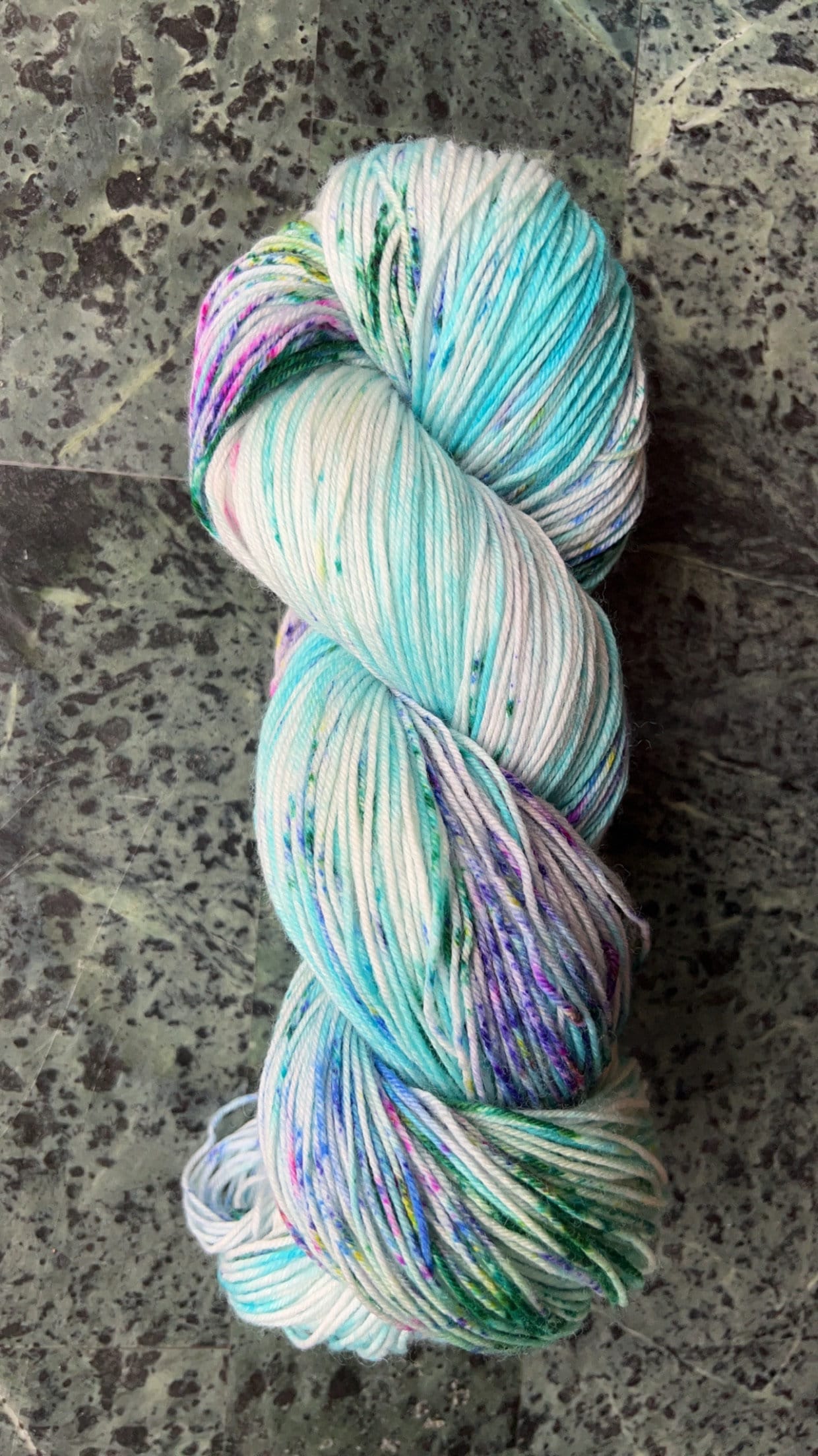 Hand-Dyed Merino Wool Yarn - Soft and Durable Yarn for Knitting and Crocheting | Indie Dyed Merino Wool | Fingering | Blue Bayou