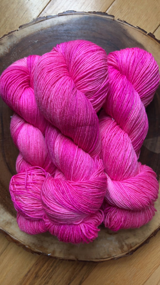 Hand-Dyed Merino Wool Yarn - Soft and Durable Yarn for Knitting and Crocheting | Indie Dyed Merino Wool | Fingering | Pretty In...