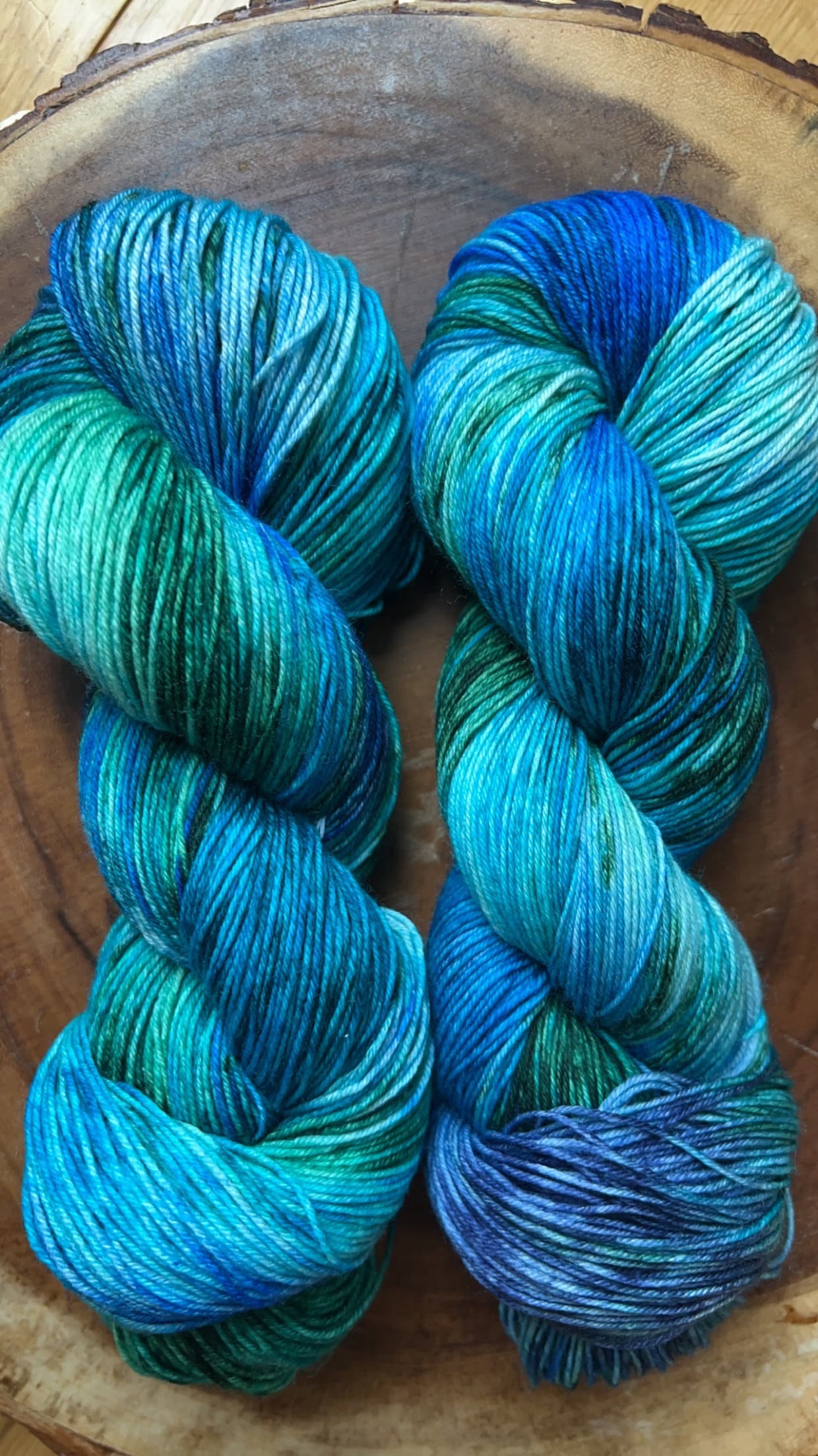 Hand-Dyed Merino Wool Yarn - Soft and Durable Yarn for Knitting and Crocheting | Indie Dyed Merino Wool | Fingering | Captain Planet