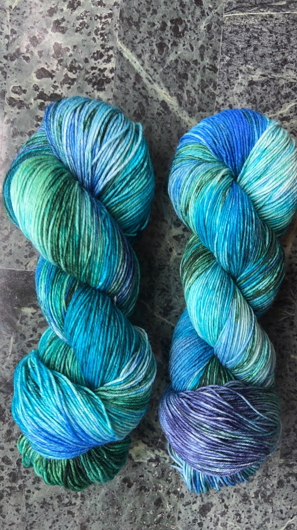 Hand-Dyed Merino Wool Yarn - Soft and Durable Yarn for Knitting and Crocheting | Indie Dyed Merino Wool | Fingering | Captain Planet