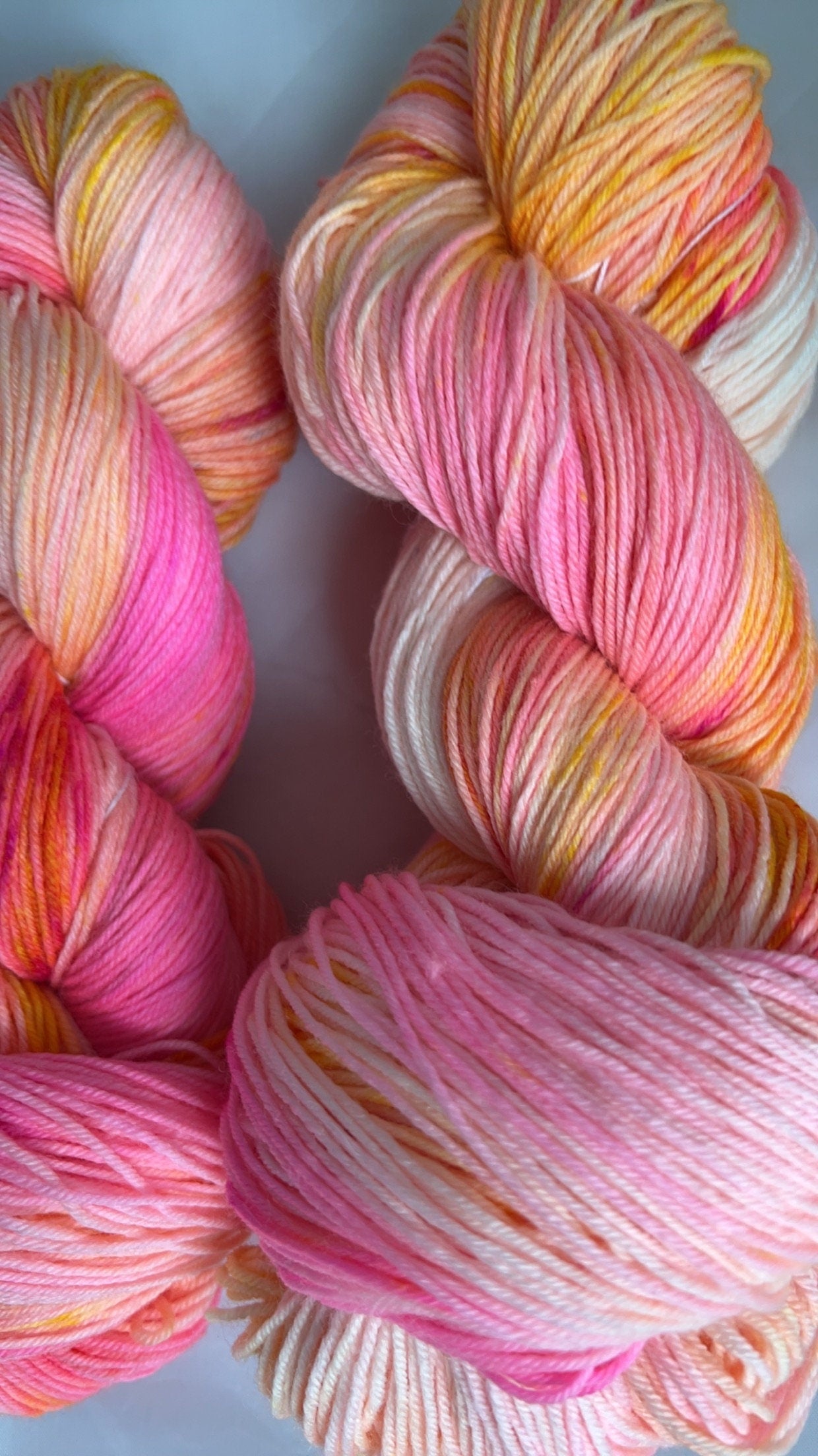 Hand-Dyed Merino Wool Yarn - Soft and Durable Yarn for Knitting and Crocheting | Indie Dyed Merino Wool | Fingering | Bahama Mama