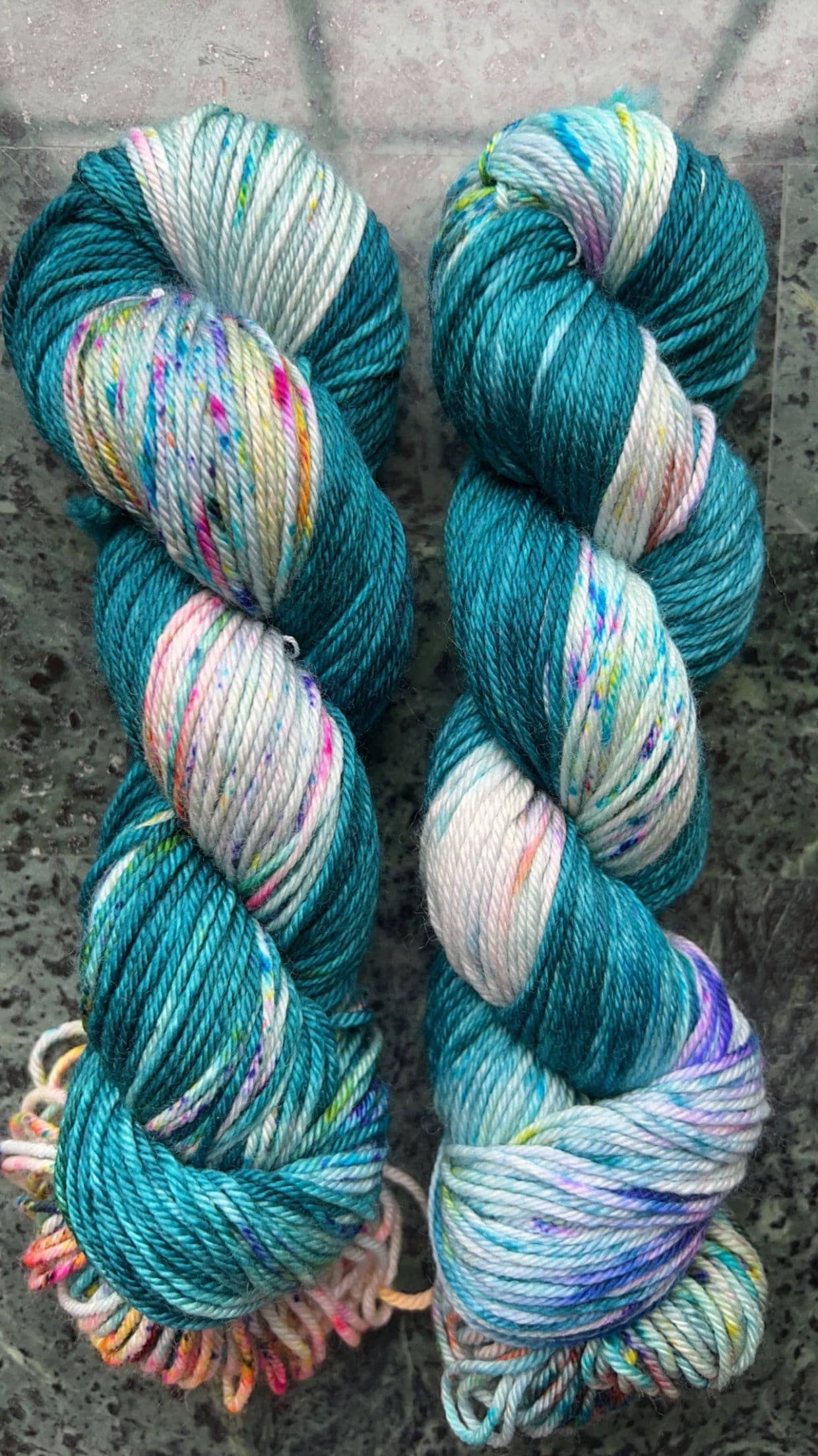 Hand dyed yarn | worsted weight yarn | bulky yarn | hand dyed merino wool yarn | Bailey Island