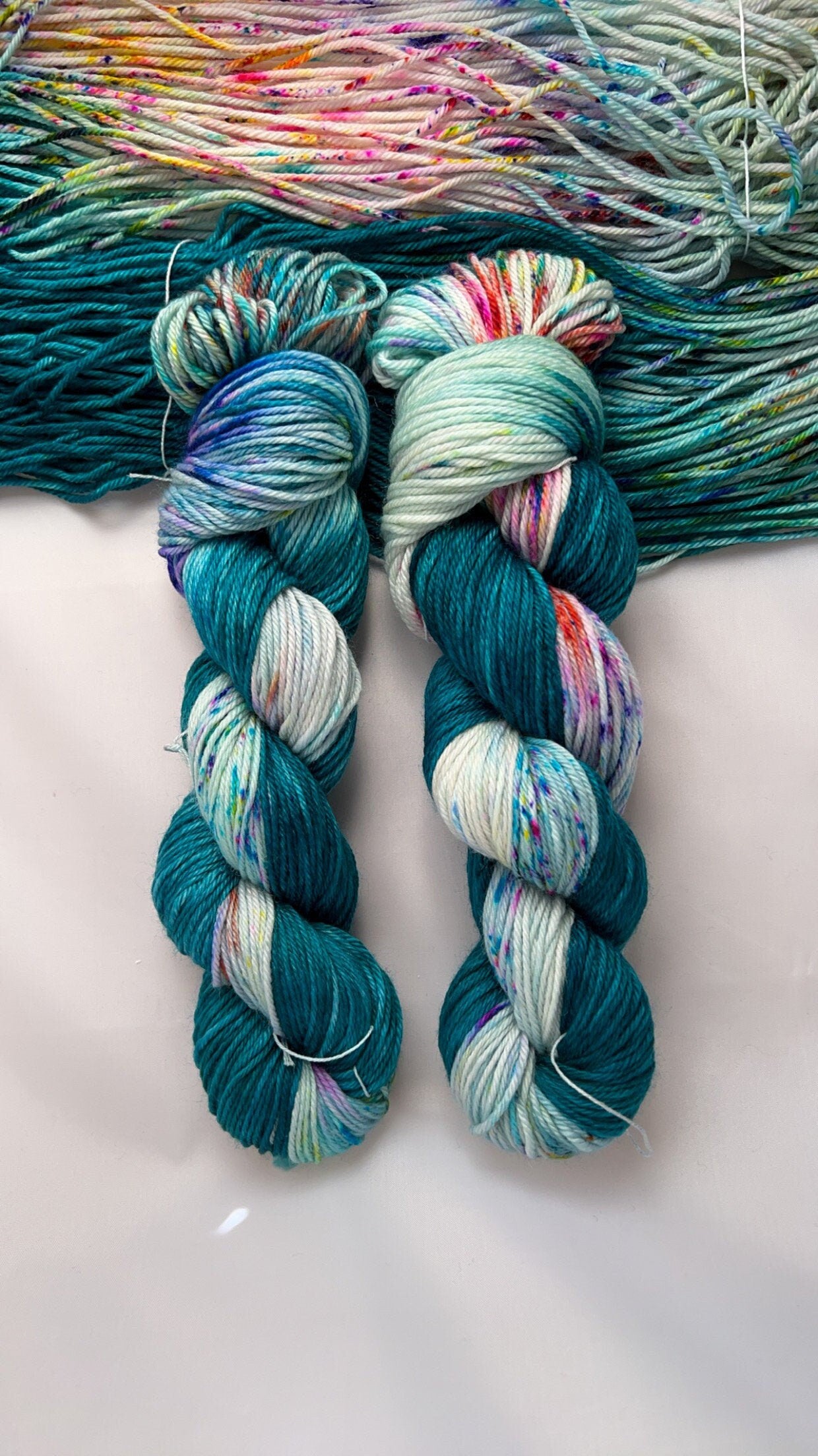 Hand dyed yarn | worsted weight yarn | bulky yarn | hand dyed merino wool yarn | Bailey Island