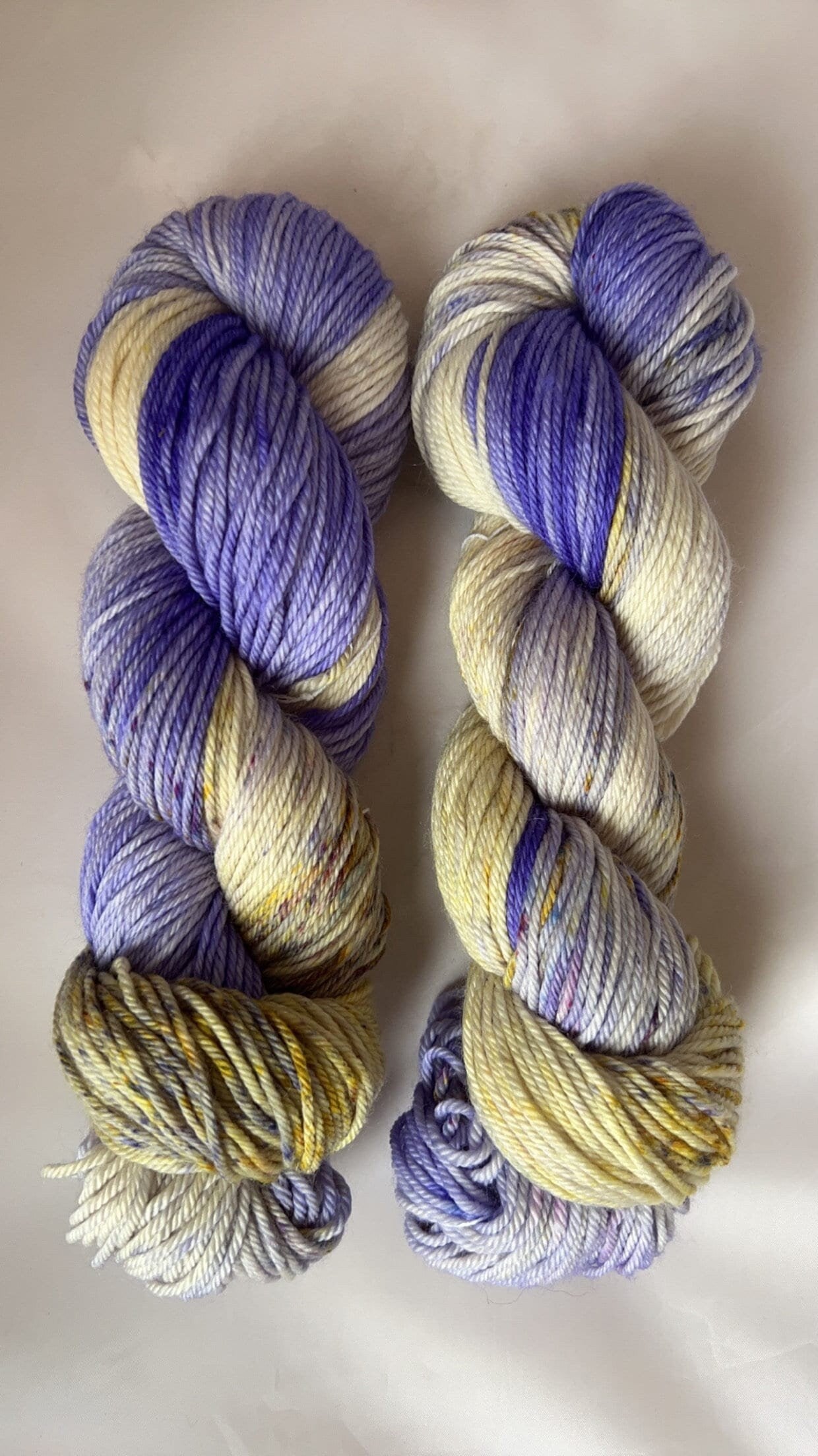 Hand-Dyed Merino Wool Yarn - Soft and Durable Yarn for Knitting and Crocheting | Indie Dyed Merino Wool | Worsted | Lavender Haze