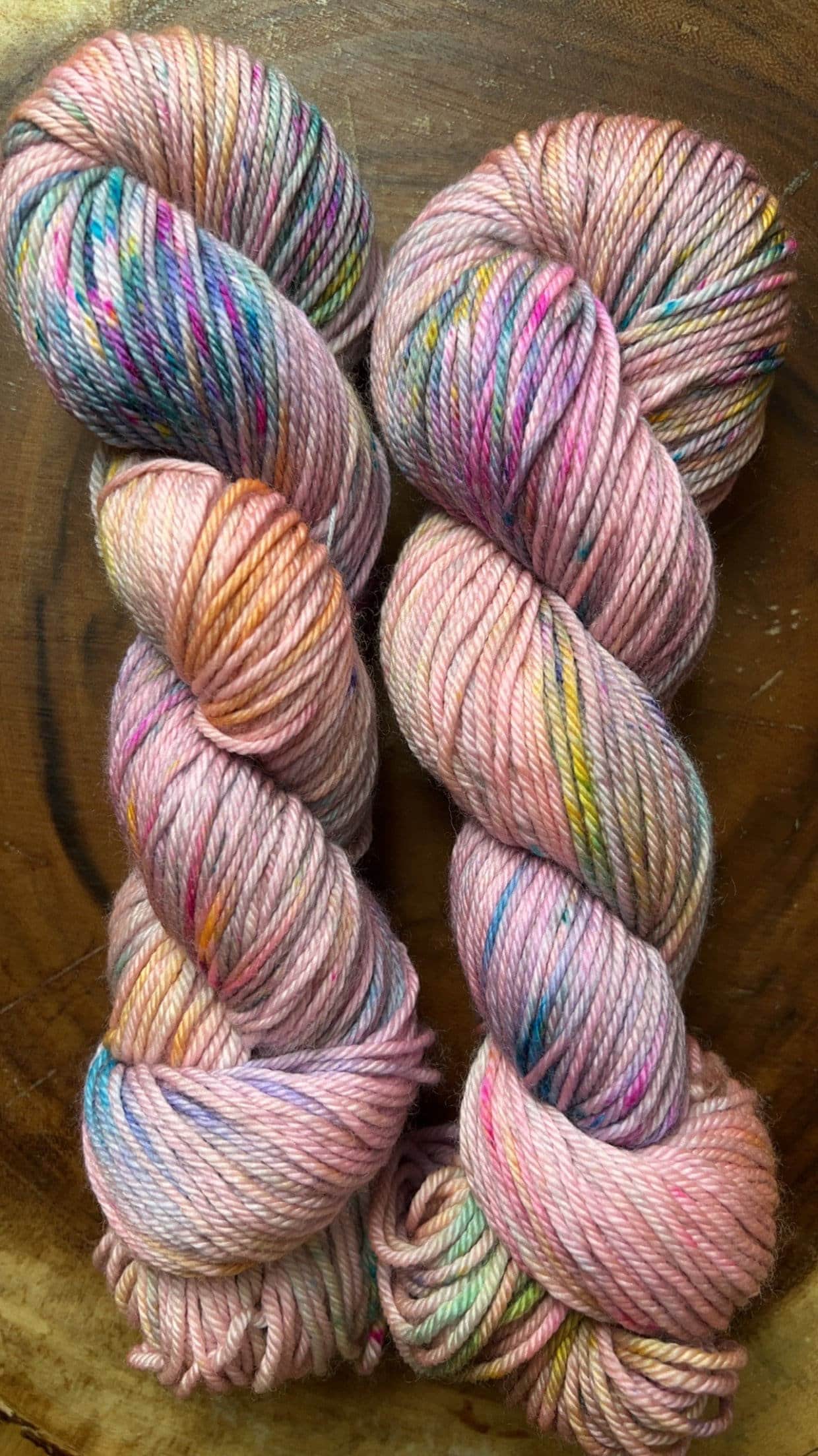 Hand-Dyed Merino Wool Yarn - Soft and Durable Yarn for Knitting and Crocheting | Indie Dyed Merino Wool | Worsted | Carnival