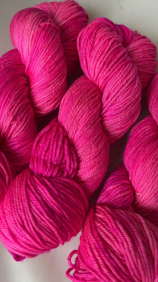 Hand-Dyed Merino Wool Yarn - Soft and Durable Yarn for Knitting and Crocheting | Indie Dyed Merino Wool | Worsted | Pretty In...