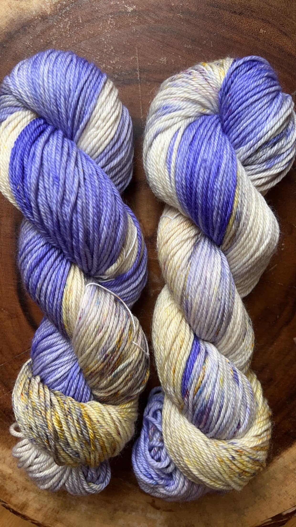 Hand-Dyed Merino Wool Yarn - Soft and Durable Yarn for Knitting and Crocheting | Indie Dyed Merino Wool | Worsted | Lavender Haze