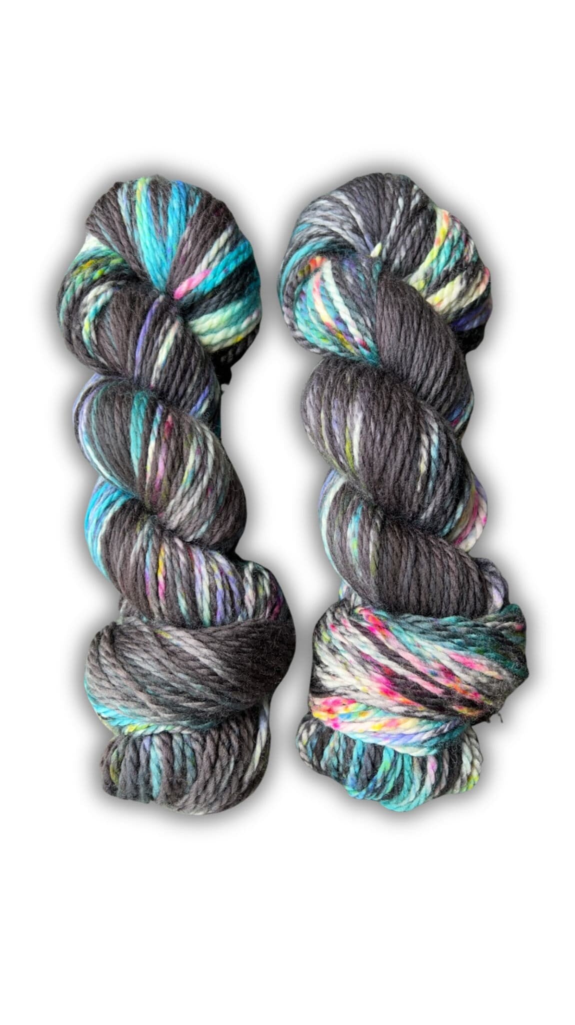 Hand dyed yarn | heavy worsted/aran yarn | hand dyed merino wool yarn | indie dyed wool | Rave