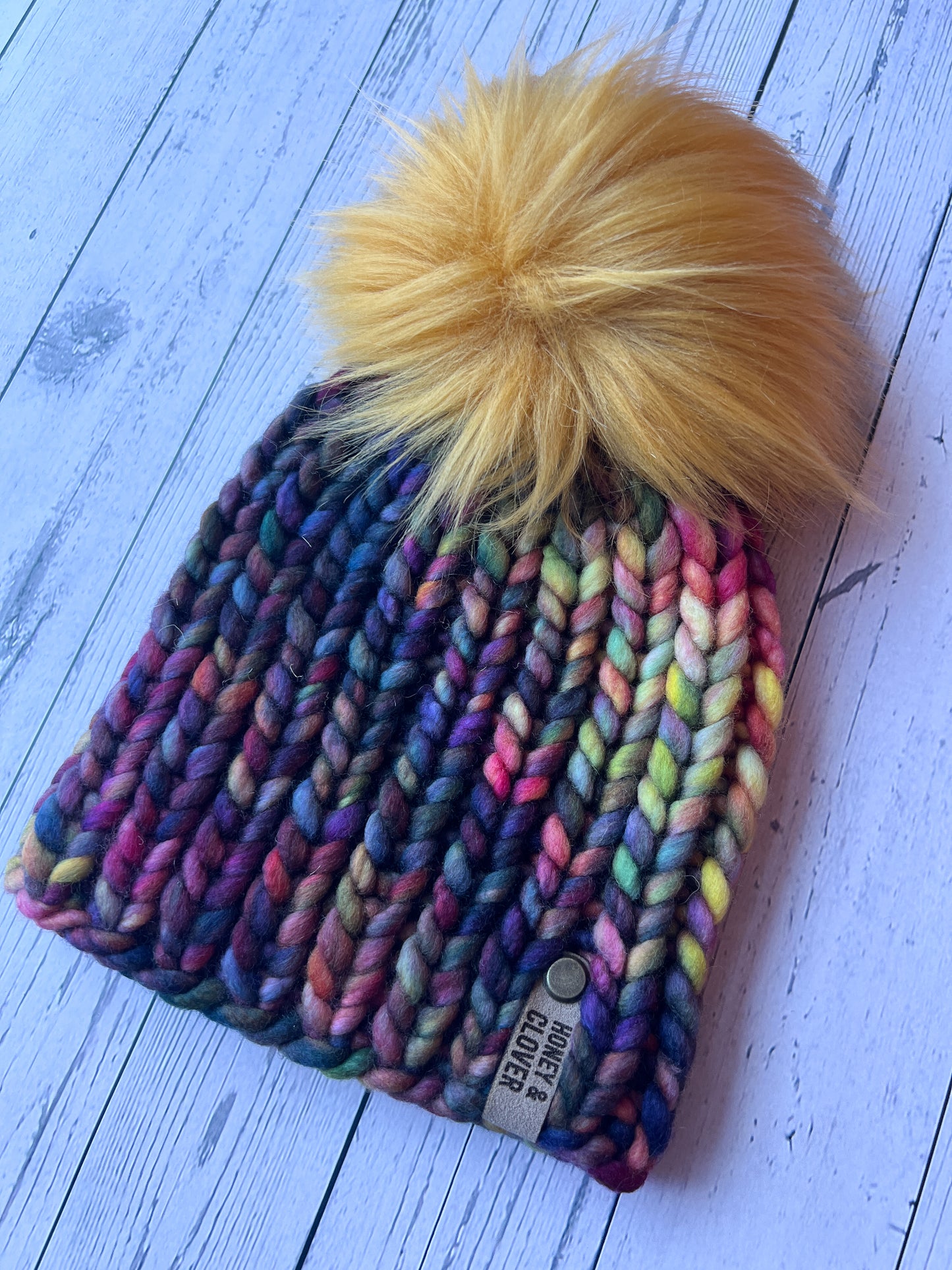 Kid's 100% Merino Wool Luxury Knit Beanie | Baby 6-12 mo.