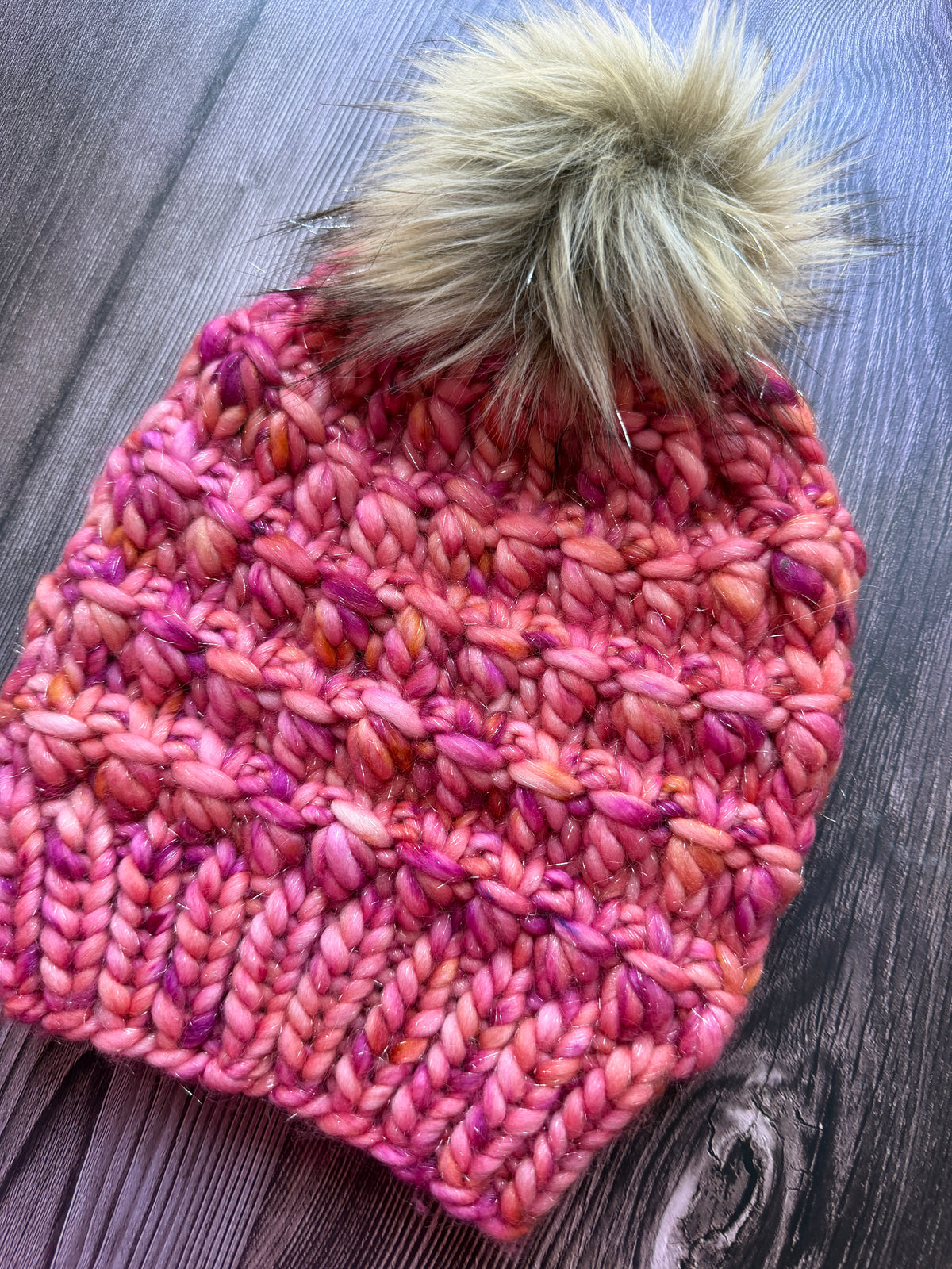 100% Merino Wool Knit Hat | Abalone Beanie