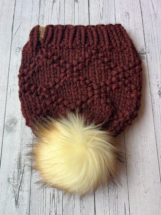 Wool Blend Knit Hat | Etta Beanie