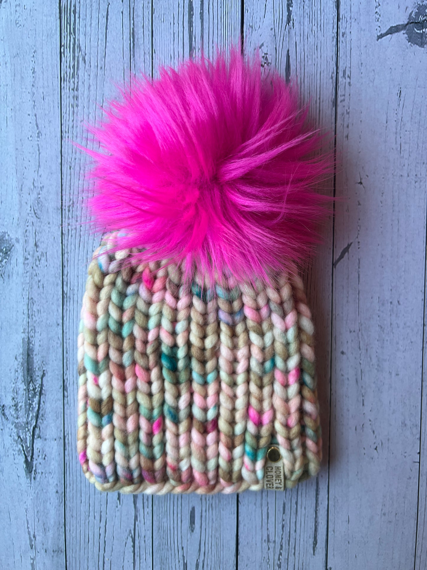 Kid's 100% Merino Wool Luxury Knit Beanie | Baby 6-12 mo.