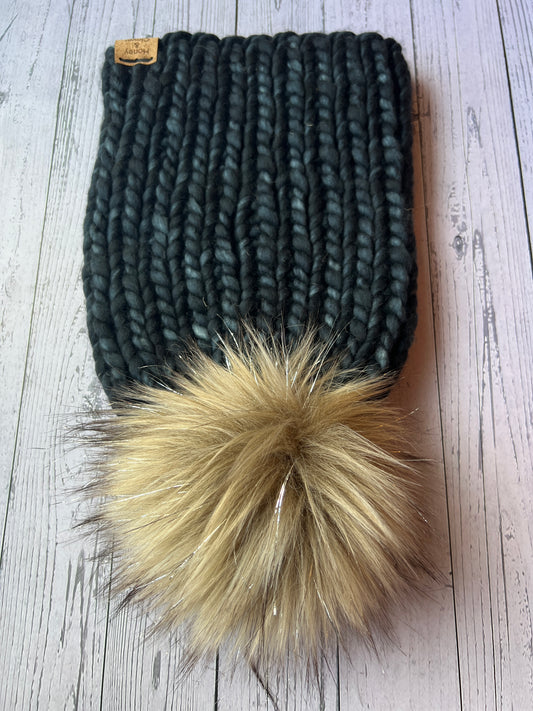 100% Merino Wool Knit Hat | Classic Beanie – Fits Ages 3 to Adult